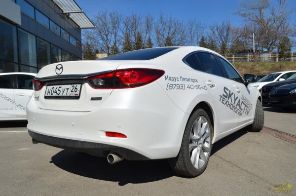 Тест-драйв новой Mazda6 в Пятигорске